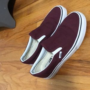 Vans slip on